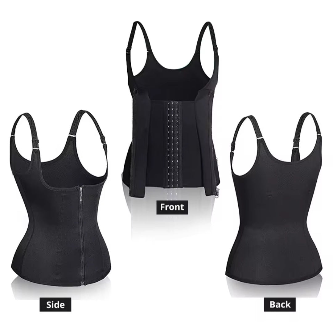Gaine avec bretelles et agrafes devant – Collection Beauté & Élégance Féminine