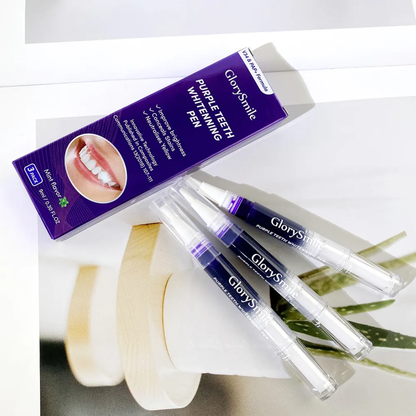 Stylo Blanchissant Violet – Sourire Éclatant Instantané