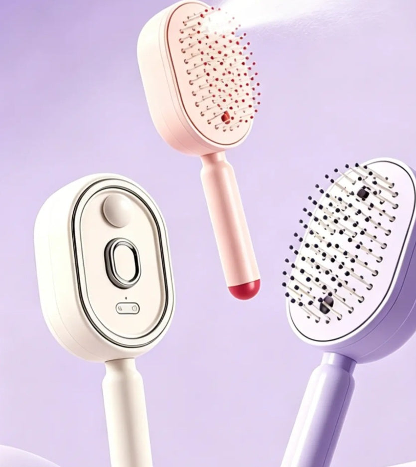 Brosse lissante vapeur rechargeable sans fil