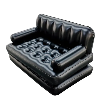 Canapé gonflable convertible 2 en 1 – Lit d’appoint confortable et facile à installer