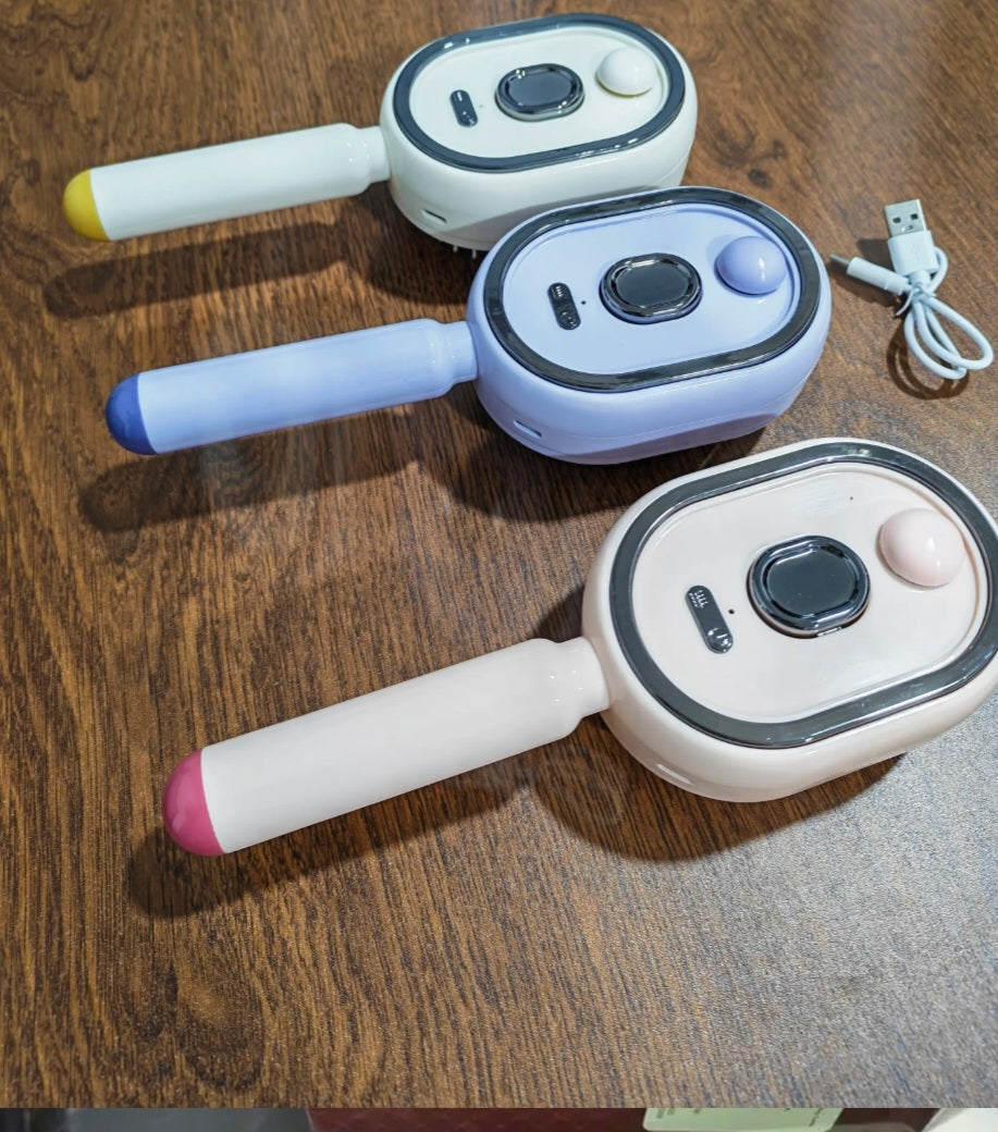 Brosse lissante vapeur rechargeable sans fil