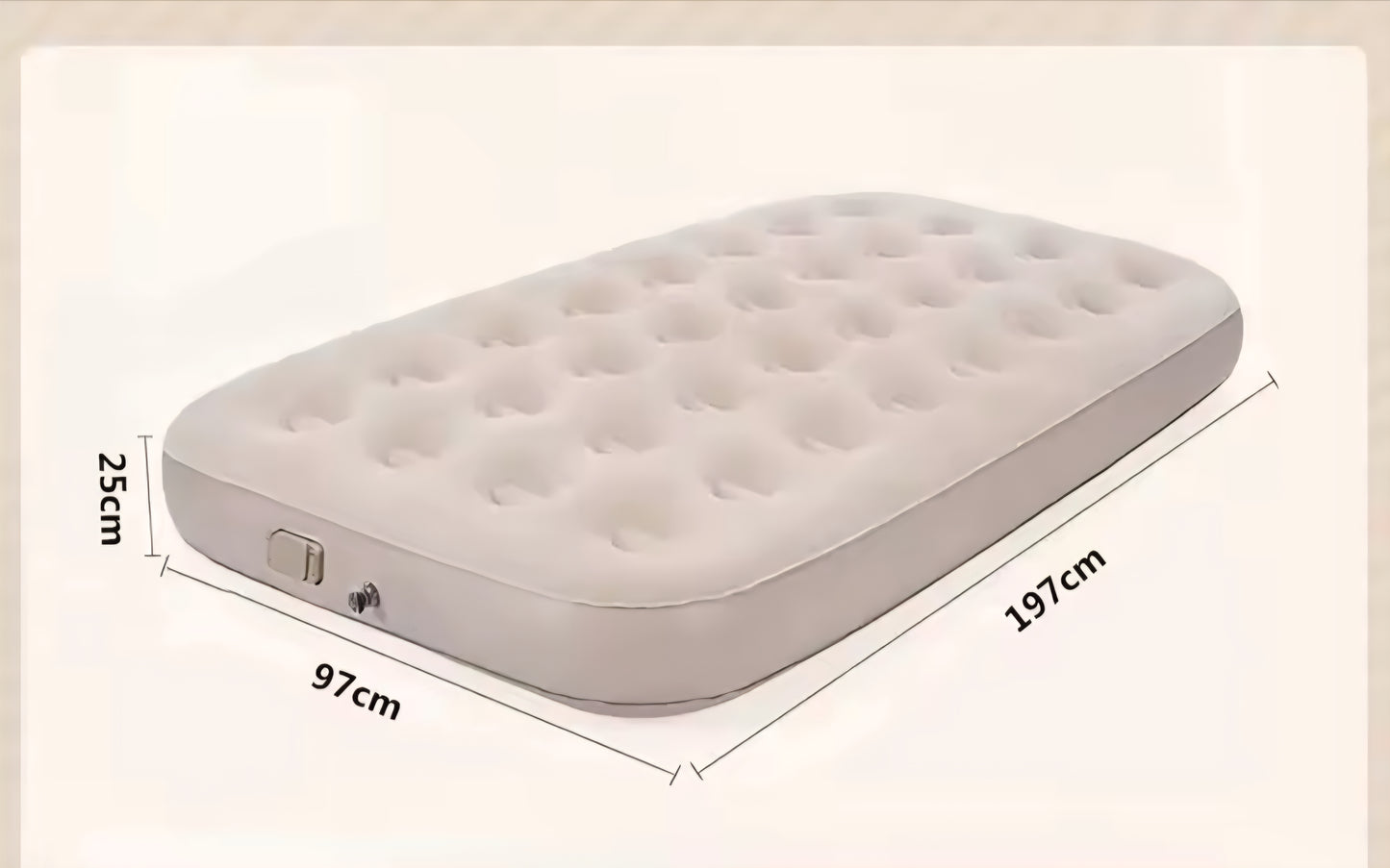 Matelas Gonflable Confort 2 Places – Installation Rapide en 3 Minute